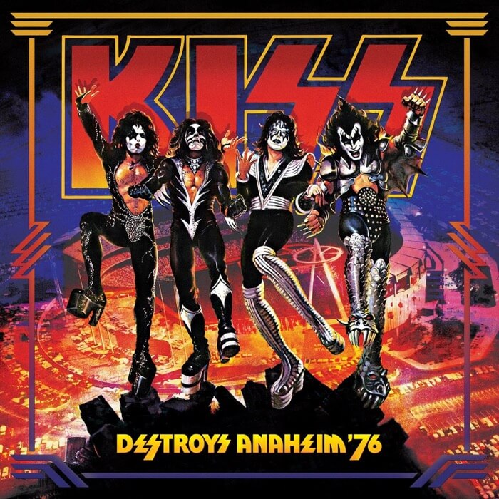 Cover KissKiss Destroys Anaheim '76