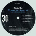 Regis | Power Is Neutral (Mark Broom Edits) (Clear Vinyl)