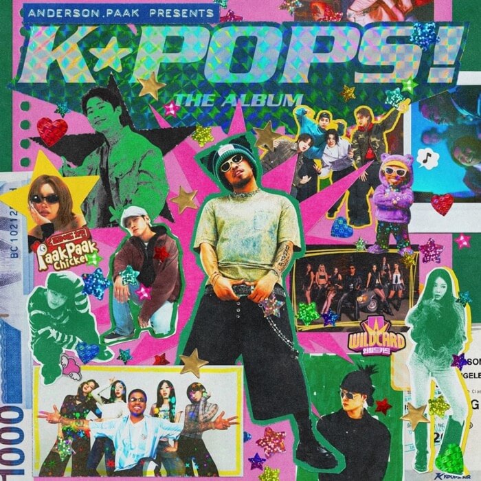 Cover Anderson .PaakK-Pops! (Music From And Inspired by K-Pops!) (Pink Vinyl)