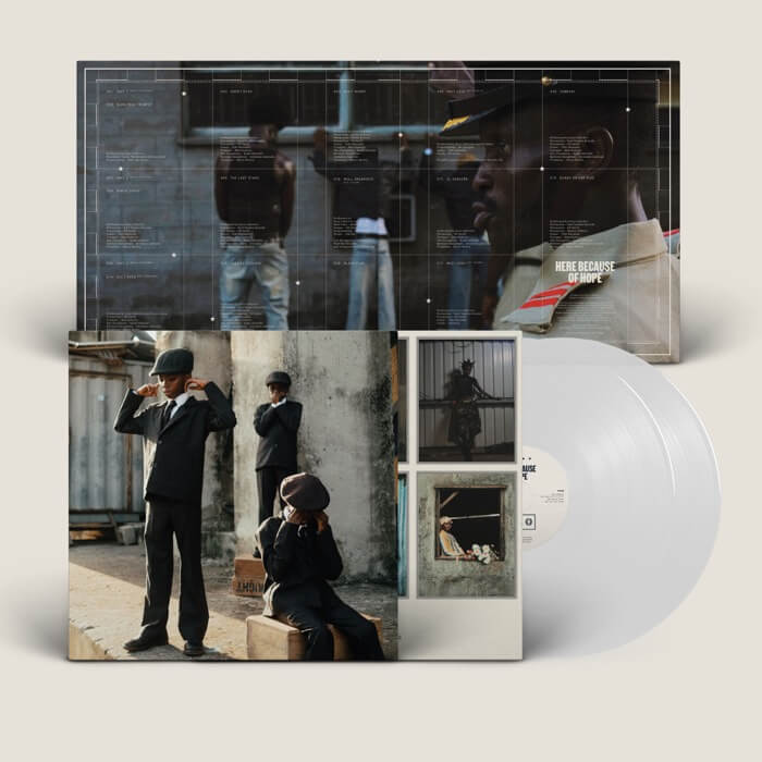 Cover Ezra CollectiveHere Because Of Hope (White Vinyl)