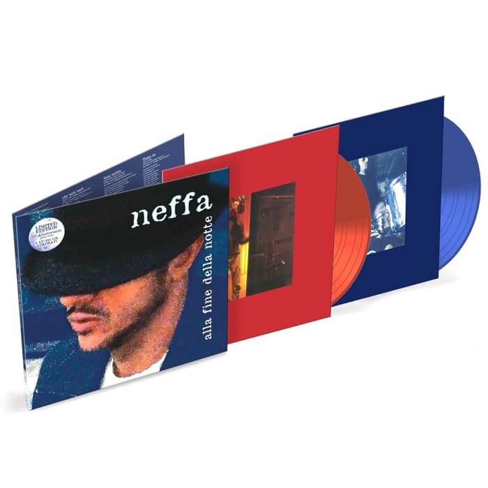 Cover NeffaAlla Fine Della Notte (Blue & Red VInyl)