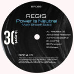 Regis | Power Is Neutral (Mark Broom Edits) (Black Vinyl)