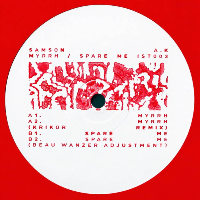 Cover Samson A.KMyrrh / Spare Me (incl. Beau Wanzer & Krikor Remixes