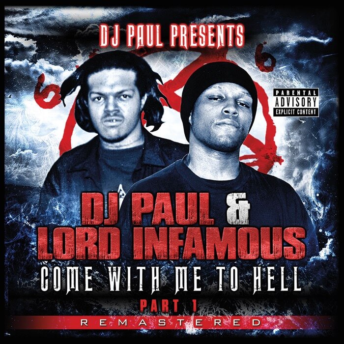 Cover DJ Paul and Lord InfamousCome With Me To Hell: Part 1 (Ultra Clear & SMoke Red Vinyl)