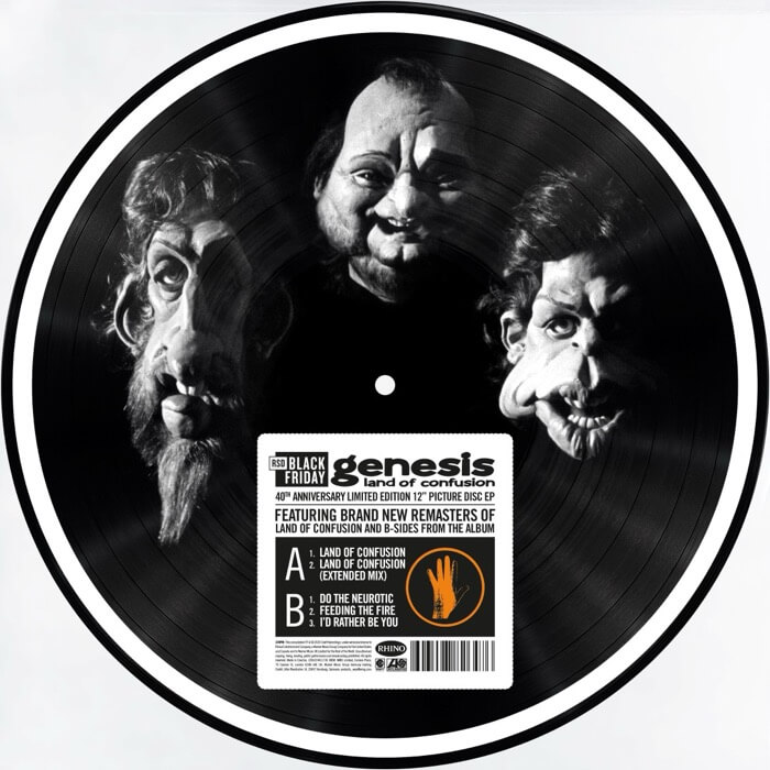 Cover GenesisLand Of Confusion (Picture Disc)