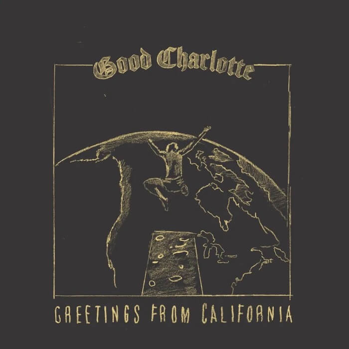 Cover Good CharlotteGreetings From California (Gold Vinyl)