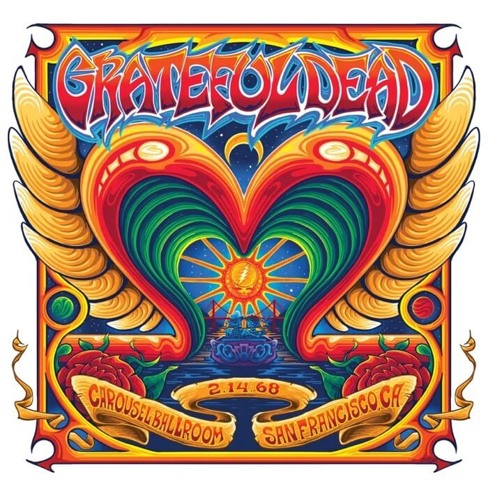 Cover Grateful DeadCarousel Ballroom, San Francisco, CA 2/14/68