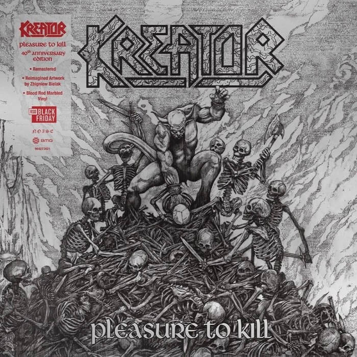 Cover KreatorPleasure To Kill (40th Anniversary) (Red Vinyl)