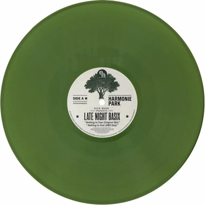 Cover Rick Wade | Late Night Basix (incl. DBX Remix) (Green VInyl)