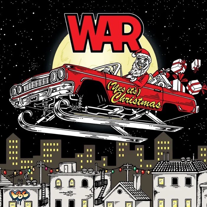 Cover WarYes, It’s Christmas / Summer (Translucent Ruby Red Vinyl)